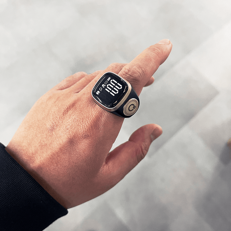 iQibla Zikr Ring – Smart Tasbih Counter